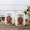 thumbnail image 3 of Happy Thanksgiving Yorkshire Terrier Turkey Costume Pumpkins Autumn Leaves Mug Yorkie Dog Lover Gifts Coffee Tea Cup - 130144, 3 of 4