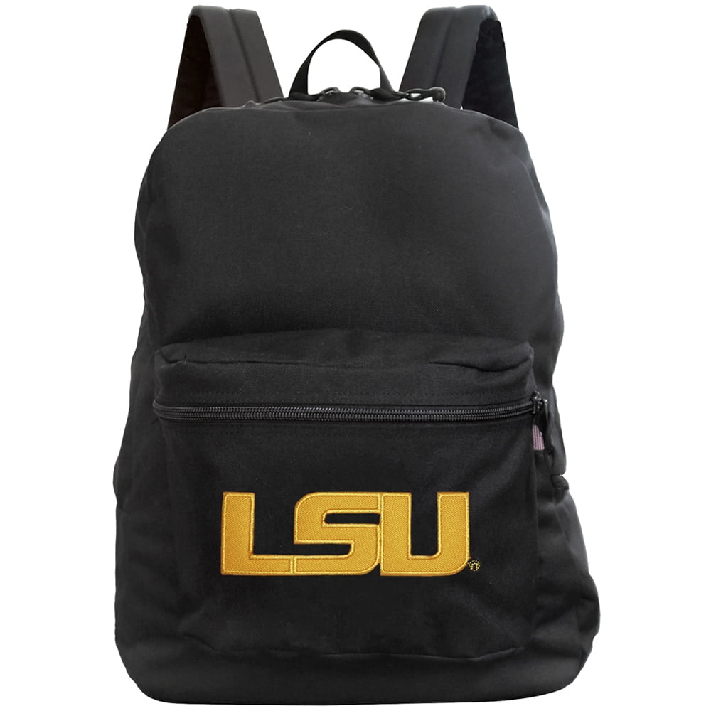 LSU Tigers 16'' Premium Backpack Black
