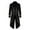 Black, variant on Brnmxoke Tailcoat Men Medieval Steampunk Trench Coats Halloween Costumes Renaissance Pirate Vampire Gothic Jackets Coat Green,M