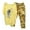 Yellow, variant on lcziwo Camo 2 Piece Outfits for Plus size Women Summer Cotton Linen T Shirts and Camouflage Pants Two Piece Lounge Sets Comfy Tracksuit Suits 2024 Black,XXL