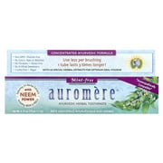 Auromere Ayurvedic Herbal Toothpaste, Mint Free (4.16 Oz)