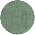 thumbnail image 7 of Unique Loom Davos Shag Collection Area Rug - Solid (7' 1" Round Sage), 7 of 7