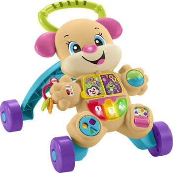 Fisher-Price Laugh & Learn Smart Stages Learn with Sis Walker Baby & Toddler Educational Toy