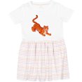 thumbnail image 3 of Inktastic Tiger Girls Toddler Dress, 3 of 5