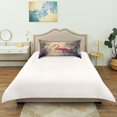 thumbnail image 6 of Haosy Satin Pillowcase for Hair and Skin Standard Cooling Silk Pillow Case with Envelope Closure Flamingos Dance in Forest Water 20"x40", 6 of 9
