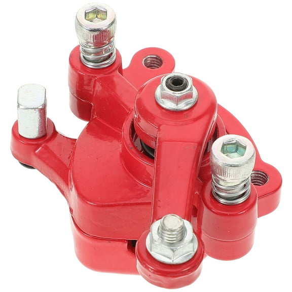 GOOHOCHY Atv Brake Pump Caliper Motorcycle Replacement Bike Pads Red