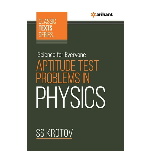 Science For Everyone - Aptitude Test Problem In Physics, (Paperback)