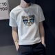 thumbnail image 2 of Camiseta de hombre Katoen con dibujos de anime de rock para hombre, camisetas con gráficos trashy Y2k, ropa informal de corte ajustado, ropa de calle con estampado XL, talla 5XL, S, 2 of 5