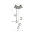 thumbnail image 5 of MP321205PN-Kuzco Lighting-Marni - 18.63 Inch 21W 1 LED Pendant-Polished Nickel Finish, 5 of 7
