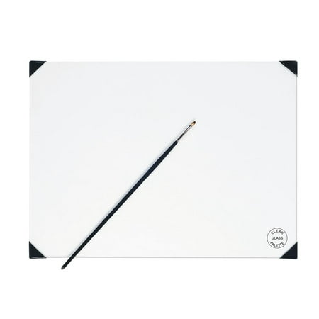 UPC: 0853089004441 | New Wave POSH Glass Table Top Palettes  Clear  12  x 16