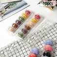 thumbnail image 3 of 10 Pieces Macaron Boxes 6 Cookie Boxes with This bag is Clear Display for Birthday Home, 3 of 7