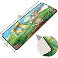 thumbnail image 2 of Dreamtimes Eggs Easter Holiday Hallway Runner Rug 2'x6' Kitchen Rug with Rubber Backing Happy Bunny Non Slip Entryway Rug Runner Washable Soft Area Rug for Hallway Bedroom Kitchen Decor, 2 of 6