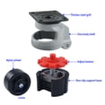 thumbnail image 5 of Heavy Duty Leveling Caster Screw Adjustable Nylon Rotatable Wheel Industrial Heavy Equipment Printer Use, 5 of 9