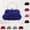 001-Blue, variant on Womens Evening Bag Elegant Satin Handbag 14 Satin Roses Wedding Party Prom Clutch Purse