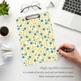 thumbnail image 5 of ALAZA Plastic Clipboard A4 Letter Size Decorative Clipboards for Students Women Men 9" x 12.5" Baseballs Stars Dots, 5 of 6