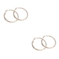 thumbnail image 2 of Pendientes redondos de Oro rosa Sonducket para niña con orificio para la oreja, 2 of 6
