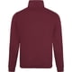 thumbnail image 2 of Awdis - Sudadera básica con cremallera de ¼ Modelo Sophomore Hombre Caballero (Vino), 2 of 3