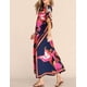 thumbnail image 2 of Xishao Traje de Baño Sexy Crochet Cubrir Bikini Kimono Verano Pareos para Mujer C-Flor Azul Marino C-Flor Azul Marino Xishao ropa, 2 of 2