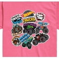 thumbnail image 2 of Hot Wheels - Monster Truck Stickers - Kids Toddler And Youth Short Sleeve Tee, 2 of 4