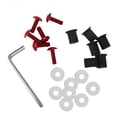thumbnail image 3 of Kit de tornillos de carenado de parabrisas de 5 mm rojo, 3 of 9