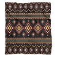 thumbnail image 5 of Flannel Boho Striped Quilted Throw - Luxuriously Soft & Warm 50x60in Blanket, Perfect for Bed Couch Sofa - Lightweight, Vintage Abstract Design, 5 of 5