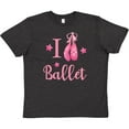 thumbnail image 3 of Inktastic I Love Ballet Youth T-Shirt, 3 of 5