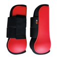 thumbnail image 1 of Chevaux Jambe Tendon avant Postérieur Fetlock Réglable PU Cuir Protecteur L avant, 1 of 8
