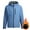 Sky Blue, variant on Men's Advanced Waterproof Windproof Hooded Storm Jacket with Multiple Pockets and Secure Storage for Hiking Camping and Everyday Casual Wear