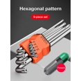 thumbnail image 2 of Ensemble de 9 Clés Torx Star, Clés Allen, Clé Hexagonale, Clés de Tête, Tournevis Double Extrémité, Outils de Réparation Torx L, 2 of 6