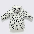 thumbnail image 4 of SGMVNU Boy's Mid Long Hood Down Coats Girls Winter Full Zip Hooded Puffer Jackets Lined Warm Windproof Snowwear Outwear with Pockets(Size 5-6 Years, White), 4 of 4