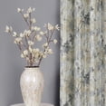 thumbnail image 5 of Mist Floral Window Curtain Panel: 50" x 84", Lined Blackout 8 Grommet Panel, 5 of 5