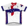 thumbnail image 1 of Netherland Antilles Flag Short Sleeve Cycling Jersey  for Women - Size S, 1 of 3
