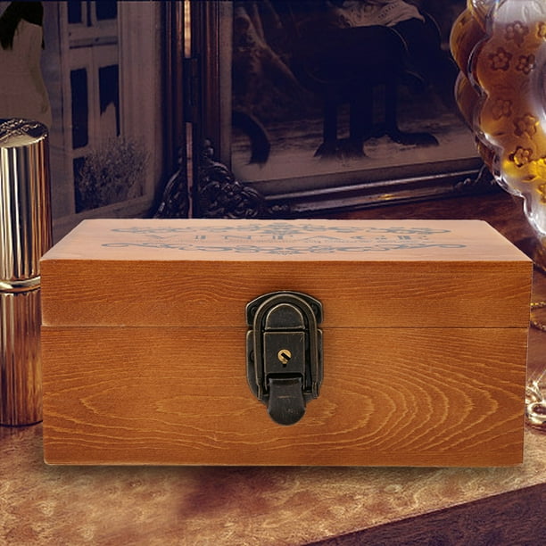 Vintage Style Wooden Box Display Decoration Wood Storage Box