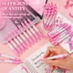 thumbnail image 4 of 200 BolíGrafos con Cinta Rosa una Granel, BolíGrafos RetráCtiles de para Suministros de Oficina, Regalo para Mujeres y NiñAs, 4 of 5