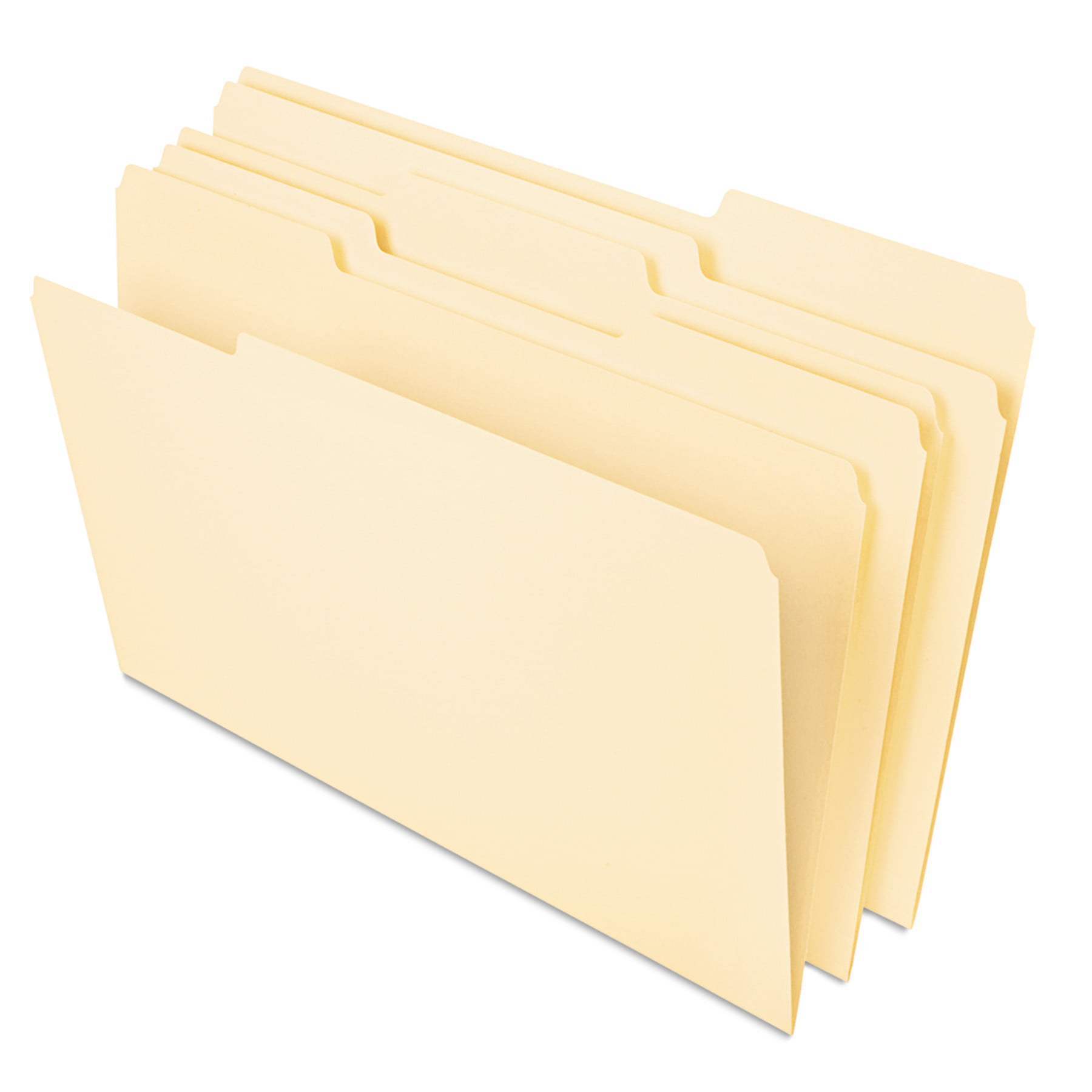 Yellow Pendaflex SER1YEL Personnel Folders Letter 1/3 Cut Top Tab SER-1-YEL 