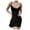Black, variant on IROINNID Sheath Dress For Women Fashion Suspender Straps Open Back Waist Dress Short Solid Color Dress