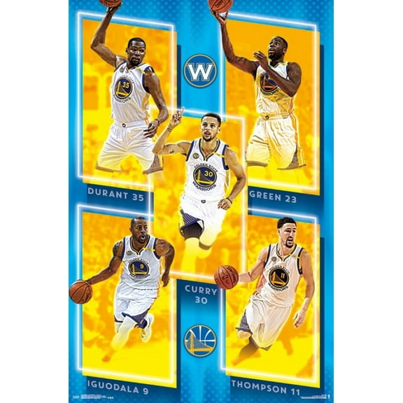 Golden State Warriors - Team 16 Poster Print (22 x 34)
