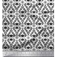 thumbnail image 1 of Soimoi Poly Georgette Fabric Ogee Damask Printed Craft Fabric by the Yard 42 Inch Wide, 1 of 5