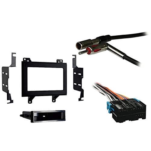 Metra 99-3045 GM Small Truck 1994-97 DIN and Double DIN Radio Bundle