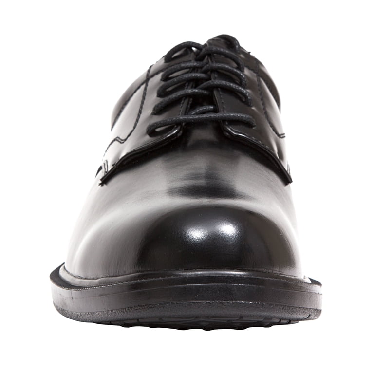 Deer Stags Men\'s 14 Times Round Oxford Black Leather Comfort Casual Shoes Deer Stags Black Leather Comfort Plain Toe Times Oxford  main image 3