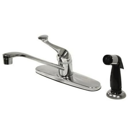 Kingston Brass Chatham Single Handle Kitchen Faucet with Spray