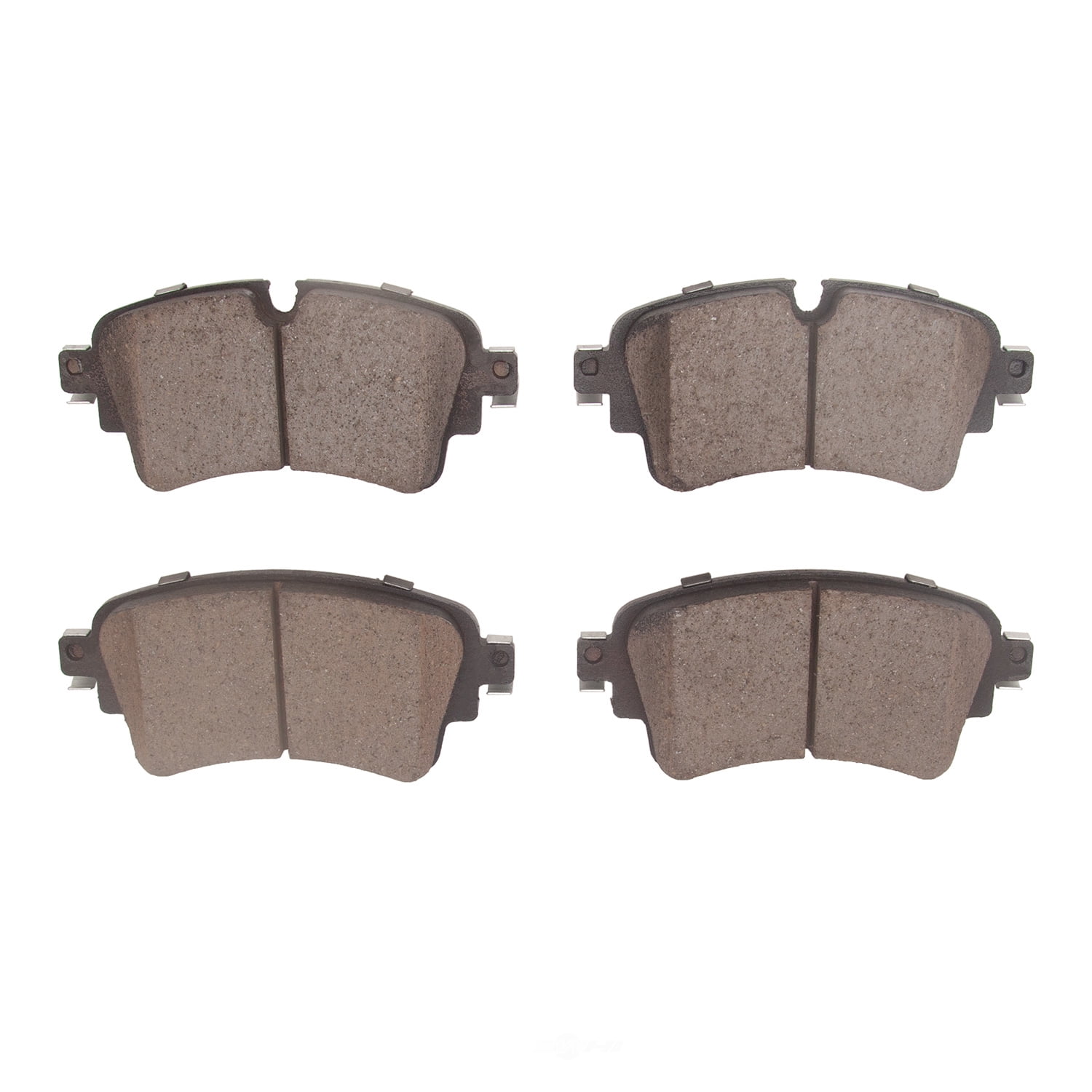 Dynamic Friction Company 1552-1898-01 DFC 5000 Advanced Brake Pads - Low Metallic and Hardware Kit