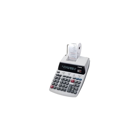 Canon P170DH 12-Digit Printing Calculator Black and Red Print 2.3 Lines Per Sec P170DH3