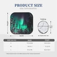 thumbnail image 6 of Uemuo Northern Lights 2 Printed 2 PCS Car Windshield Sun Shade, Auto Sun Heat and UV Rays Blocker, Foldable Automotive Front Window Sunshade Protector, 6 of 7