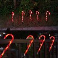 thumbnail image 4 of Solar Power Light String Christmas Candy Cane Lights LED Garden Ground Plug Crutch New Year Room Decor Warm Atmosphere Light, 4 of 7