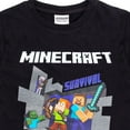 thumbnail image 2 of Minecraft T-Shirt Mode Survie pour Garçons/filles, 2 of 2