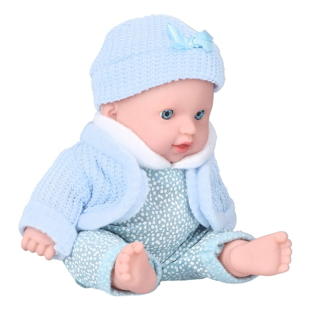Casa De Juego De Muñecas De Simulación Para Bebé, Tono De Piel Claro De 8 Pulgadas, Muñecas De Juguete Reborn De Moda Para Niños
