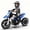 Blue, variant on Xuanlur 24V 9AH Electric Motorbike, 9 mph & 110lb Max, 200W Ride on Motorcycle for Big Kids w/EVA Tires, LED Lights & Power Display, 2 Speed, Bluetooth, Music, Electric Motorcycle for Ages 6 , Pink