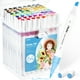 thumbnail image 1 of Marcadores de Colores Ohuhu 64 Colores con Punta Doble a Base de Agua, 1 of 9