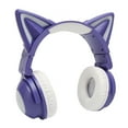thumbnail image 1 of Cat Ear  Headset,  Foldable Headphones With 7 LED Light Effects, Over Ear Cute Gaming Headset Built In Mic For Smartphones, Tablets, PCs, Laptops, 1 of 8